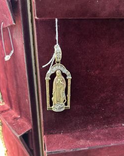 14k Virgin Mary 