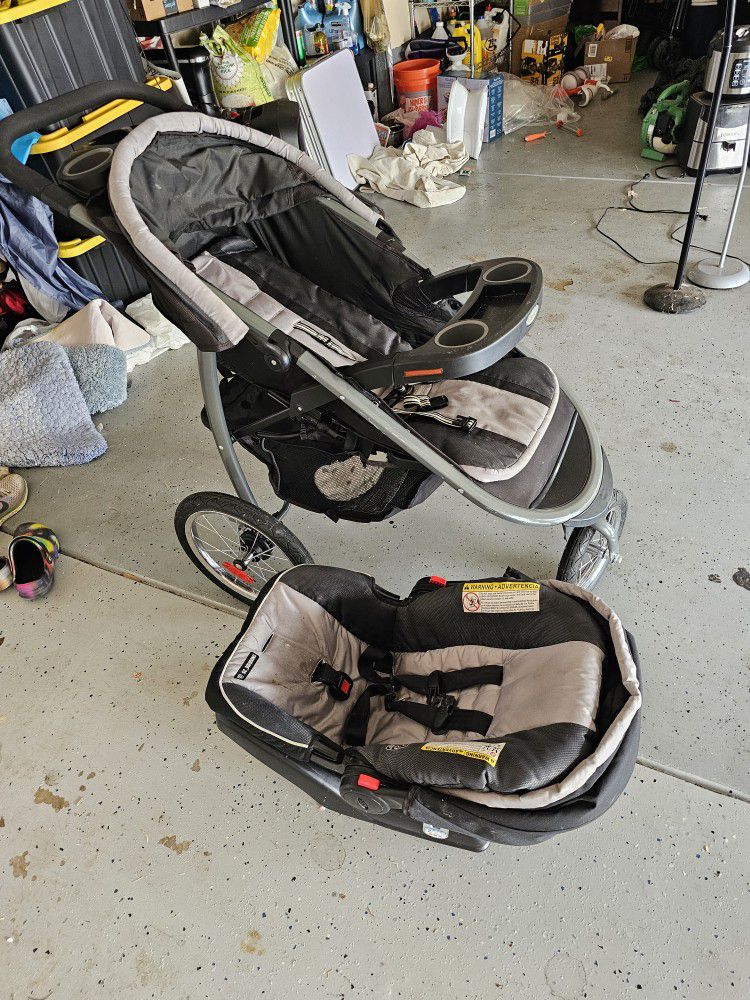 Stroller With Baby Car Seat