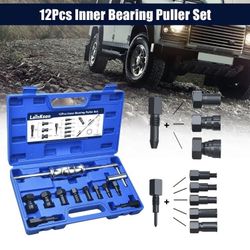 LainKeen 12pcs Blind Hole Collet Bearing Puller Set, Internal 12PC 1x(8+10mm) 