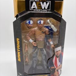 AEW Unrivaled Collection Series #4 SANTANA 6" Action Figure Jazwares 2021 #32
