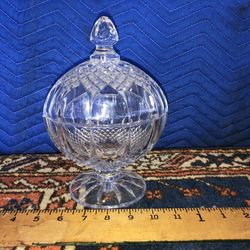 Large Vintage Candy Dish From France Crystal D Arques 