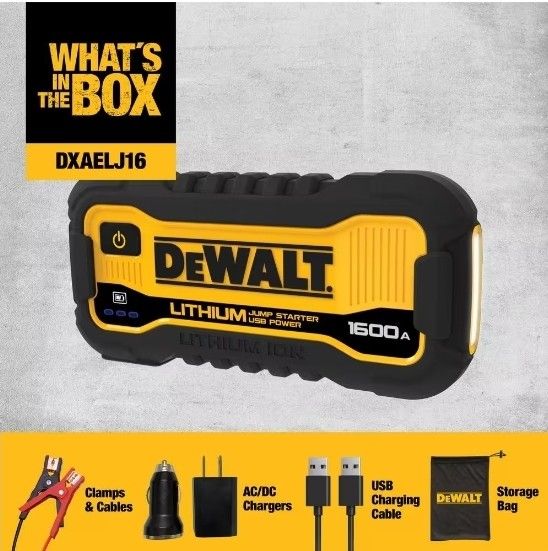 Dewalt Battery Jump Box Like New Must Go ASAP!!!