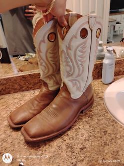 men's square toe Justin Boots