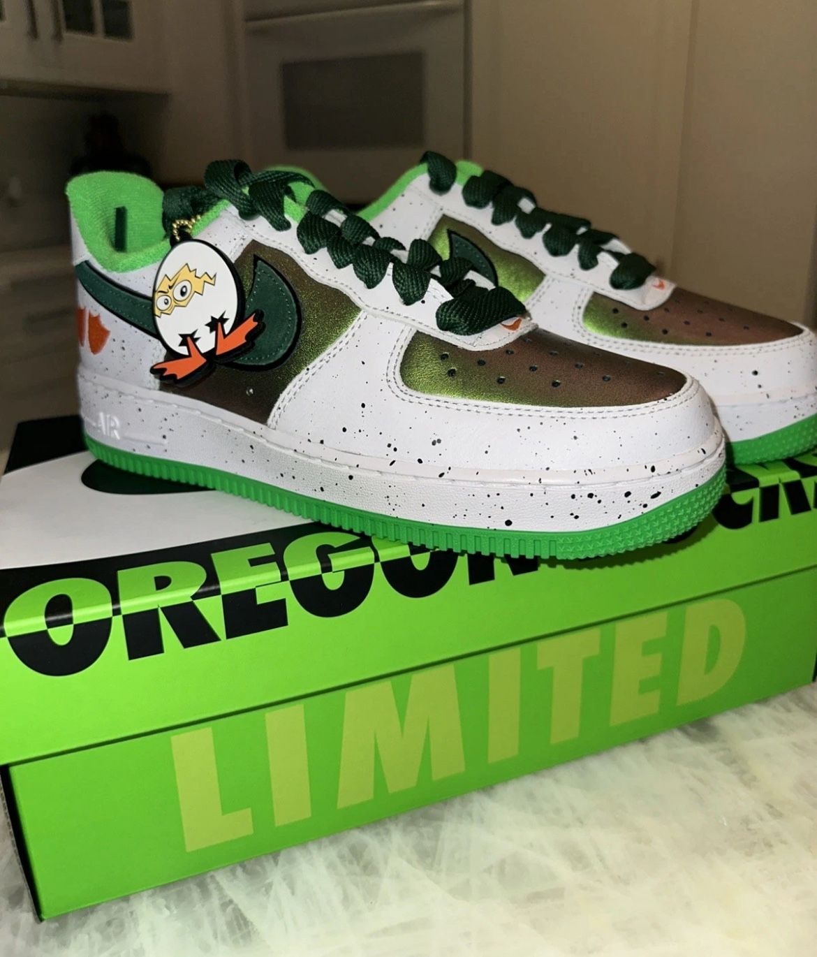 Nike Air Force 1 Low “Ducks Of Feather University Of Oregon Egg Or Duck”