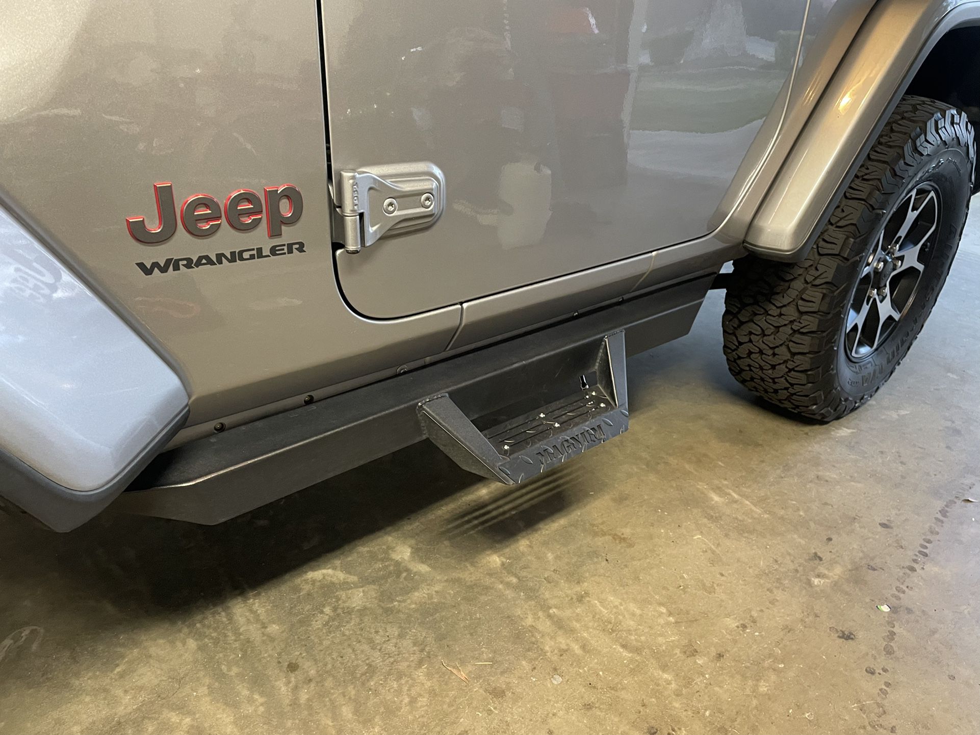 Magnum Side Steps jeep JL 2 Door