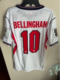 2026 england home jersey bellingham sz large