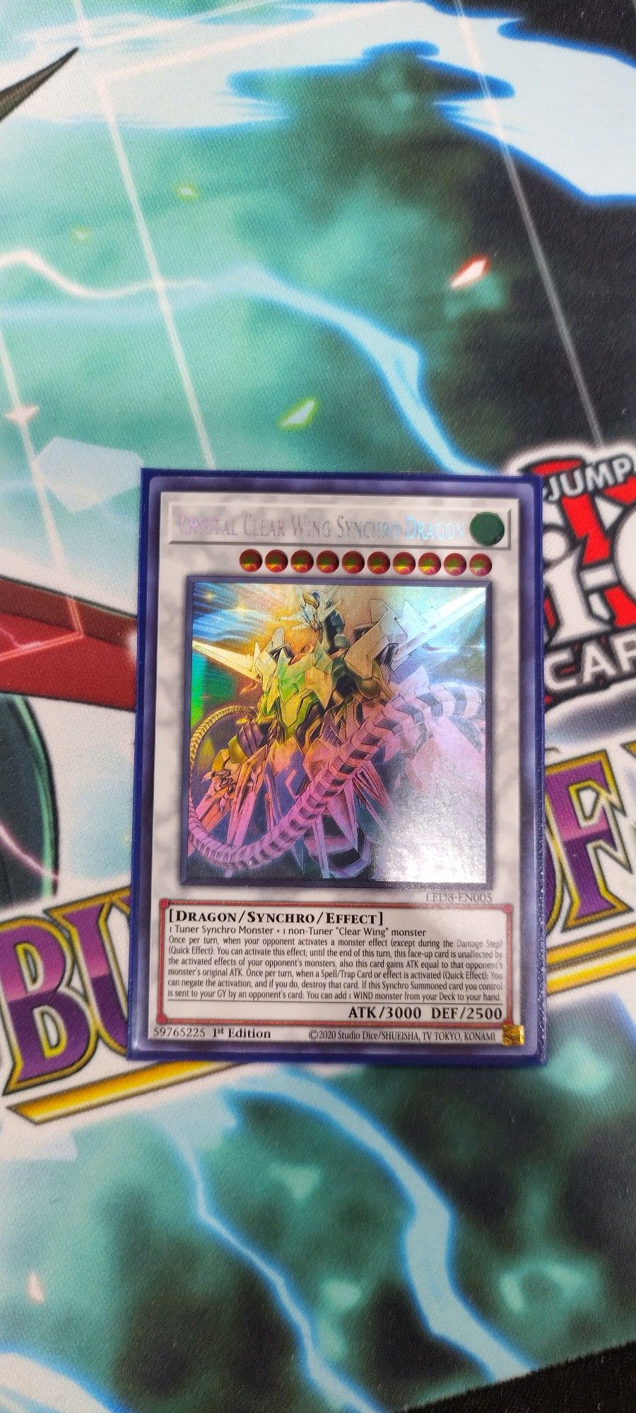 Ghost rare crystal clear wing synchro dragon