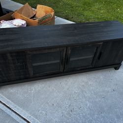 Tv Stand Dark Brown 