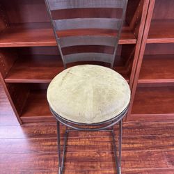 Wrought Iron Swivel Counter Bar Stool