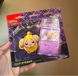 Pokémon Paldean Fates Tech Sticker Collection