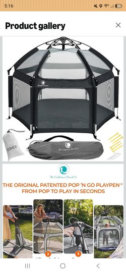 Pop up beach playpen