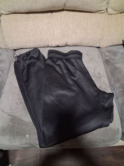 Black Athletic Track Pants