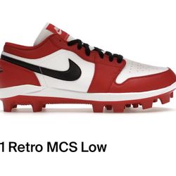NIKE AIR JORDAN 1 RETRO MCS LOW CHICAGO CJ8524 611 SIZE 10.5