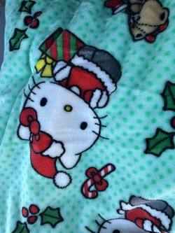 Hello Kitty Christmas Throw 