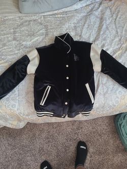 JH Large Sized Dodgers Varsity Jacket