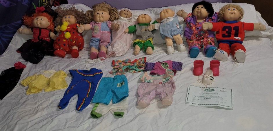 Cabbage Patch Dolls +
