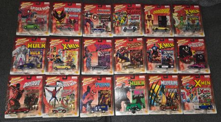 2002 johnny lightning Marvel's