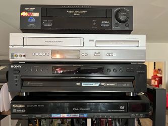VCR , DVD , CD Players (READ DESCRIPTION)