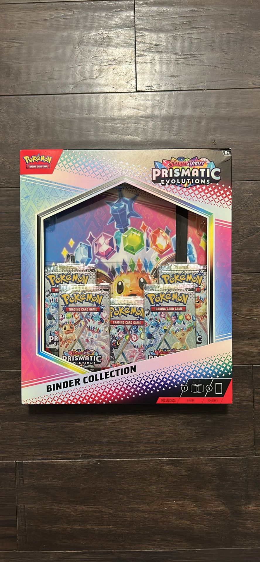 Pokemon prismatic Evolutions binder Collection
