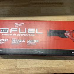Milwaukee M18 FUEL GEN-2 18V Lithium-Ion Brushless Cordless SAWZALL Reciprocating Saw (Tool-Only)