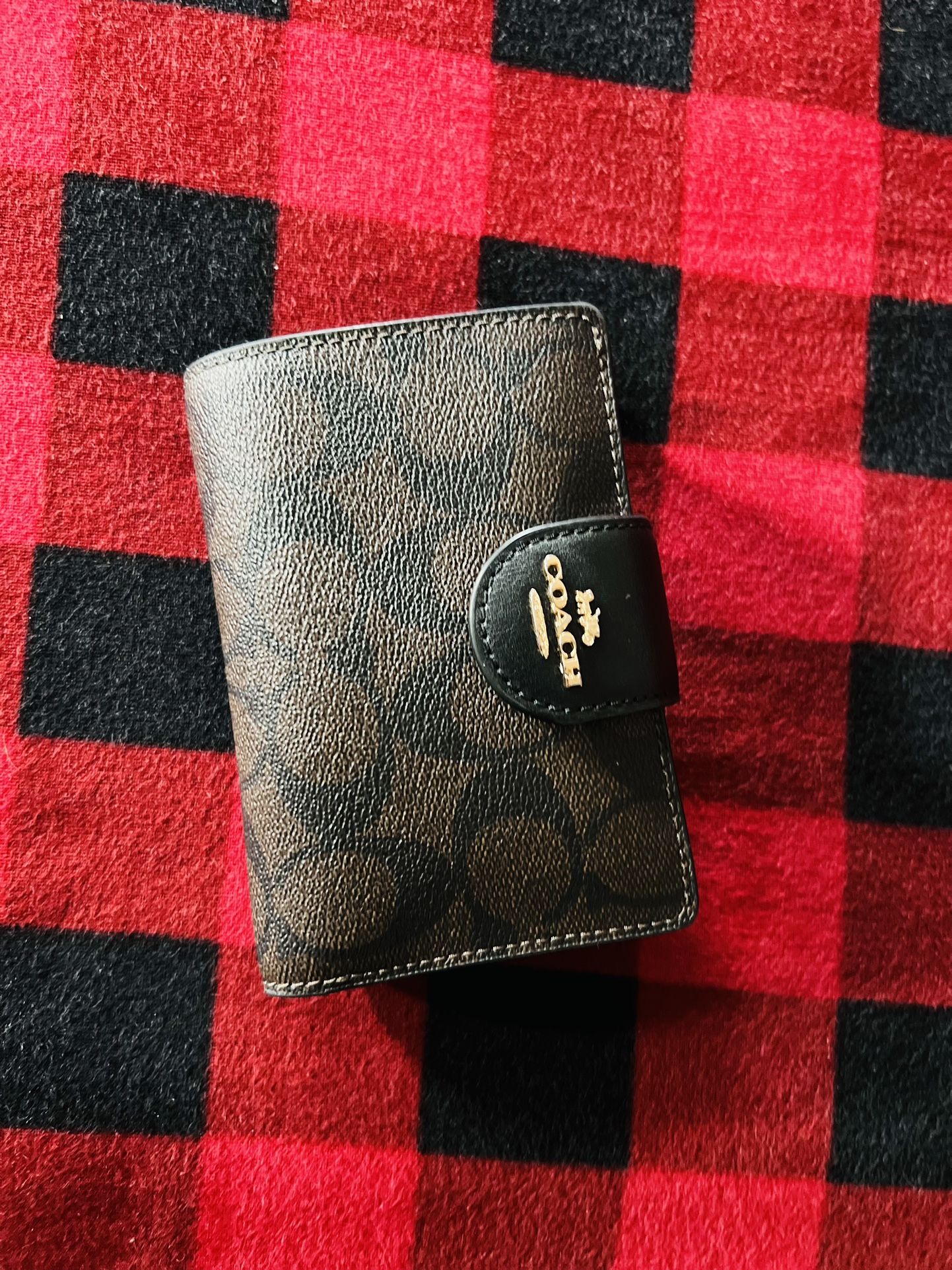 Coach Black/Brown Wallet