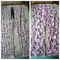 Victoria Secret Cotton Sleep Pants Size Large $10 Each 