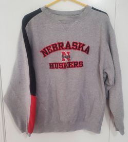 Vintage 90s Nebraska Huskers Crewneck Sweatshirt - Size L (Fits Boxy M/L)