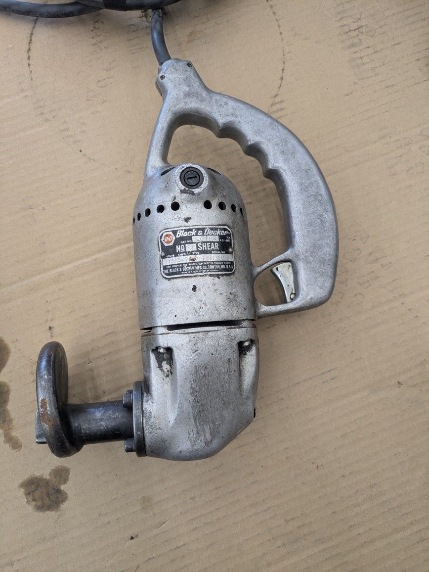 Black and Decker #12 shear
