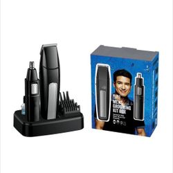 Brand New 10 Piece Mens Grooming Kit , Designed for Hair, Beard, Nose & Ear Grooming