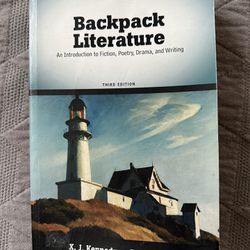 Backpack Literature: An Intro To Fiction, Poetry, Drama, and Writing