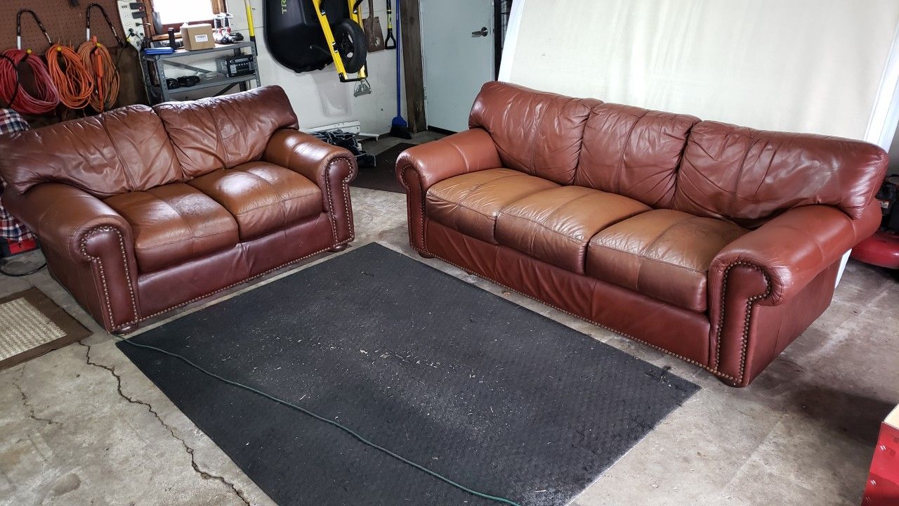 Real leather sofas cabinets matttroy