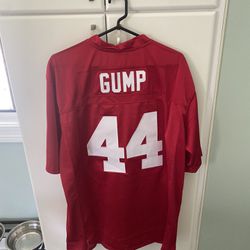 Forest Gump Bubba Gump Size XL Adult University of Alabama Football Jersey NCAA 