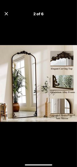60x17 bronze new mirror