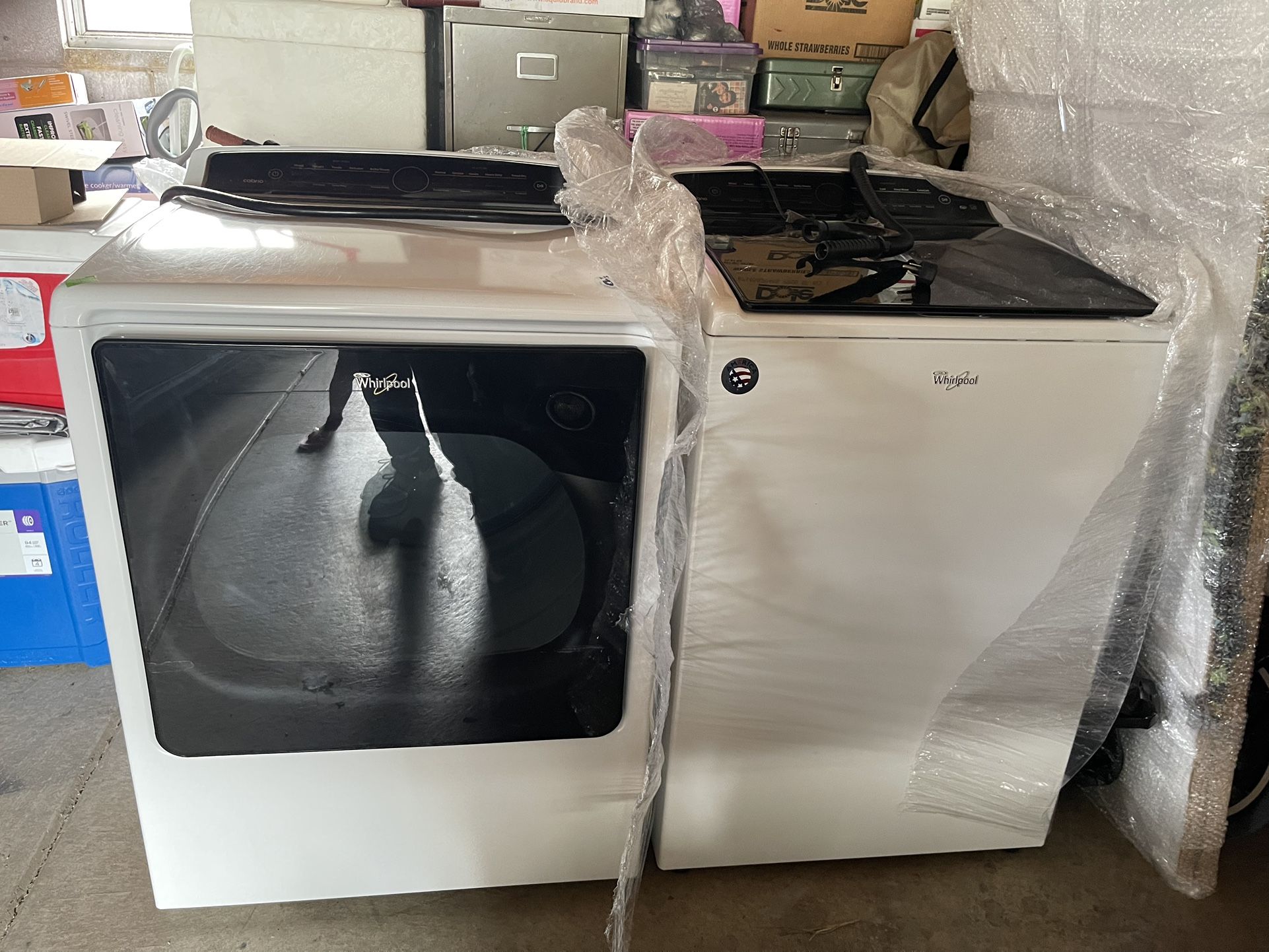 Cabrio Electric Washer And Dryer