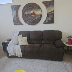 Couch with reclining seats. Need gone today.