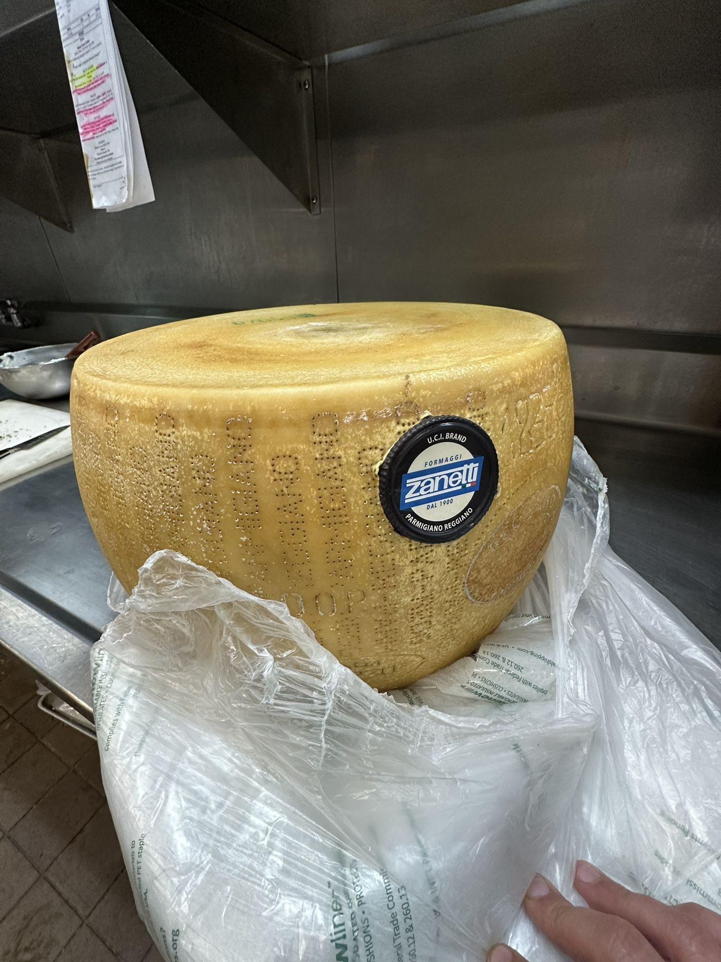 Whole Parmigiano Reggiano Parm Wheel