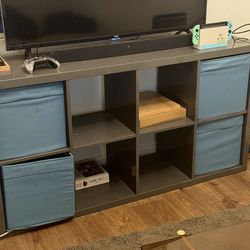 [FOR SALE] IKEA KALLAX Shelf Unit - Charcoal