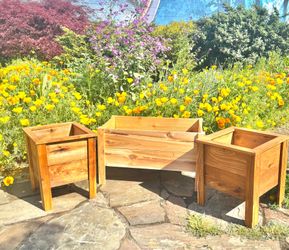 Handmade Cedar Planter Box
