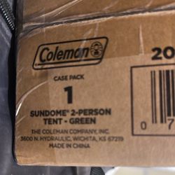 Coleman undone 2 Person Tent New Sealed