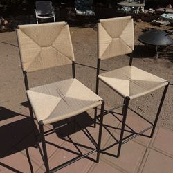 Basket Weave Chairs