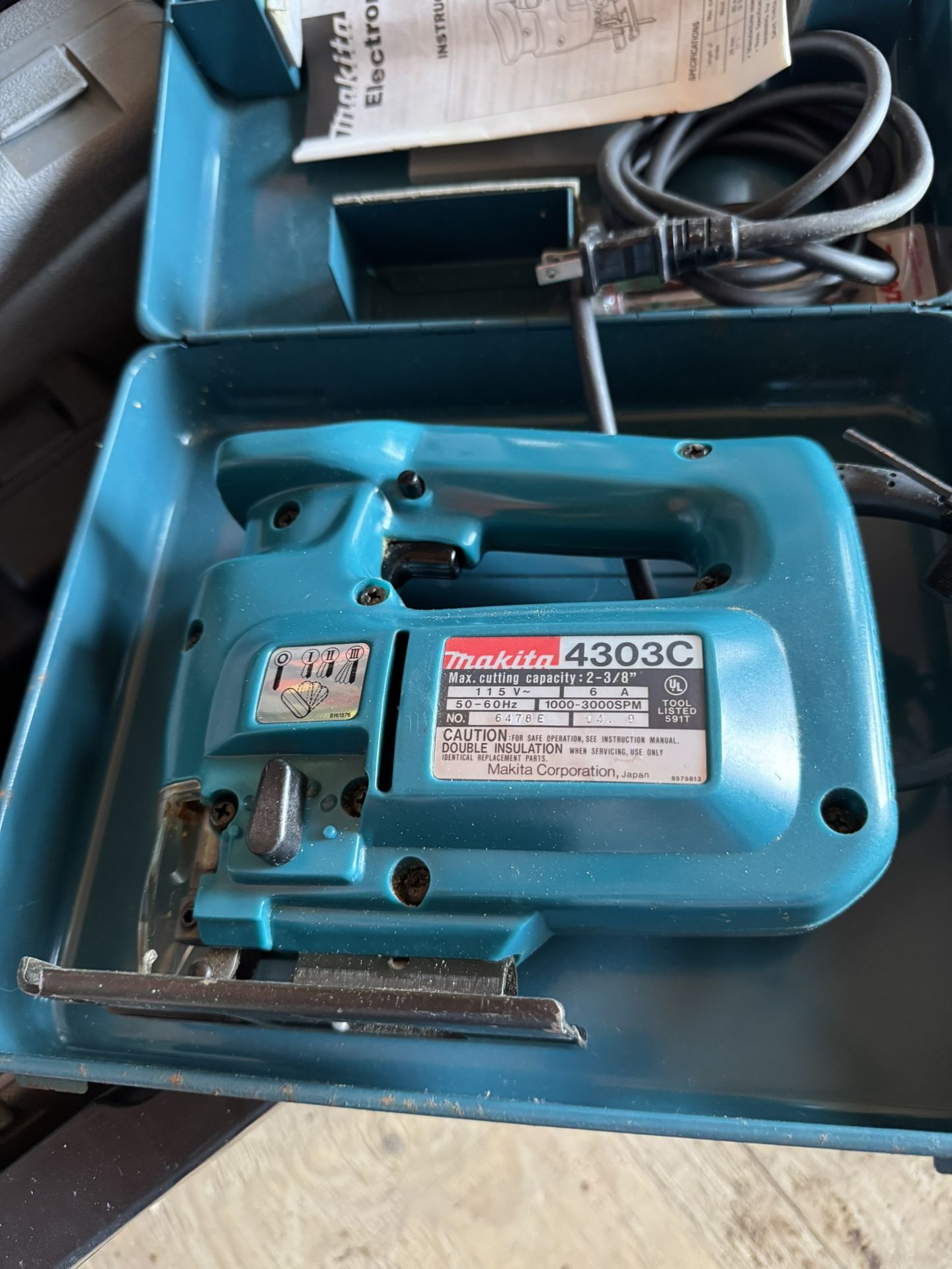 Makita 4303c Electric Jig Saw