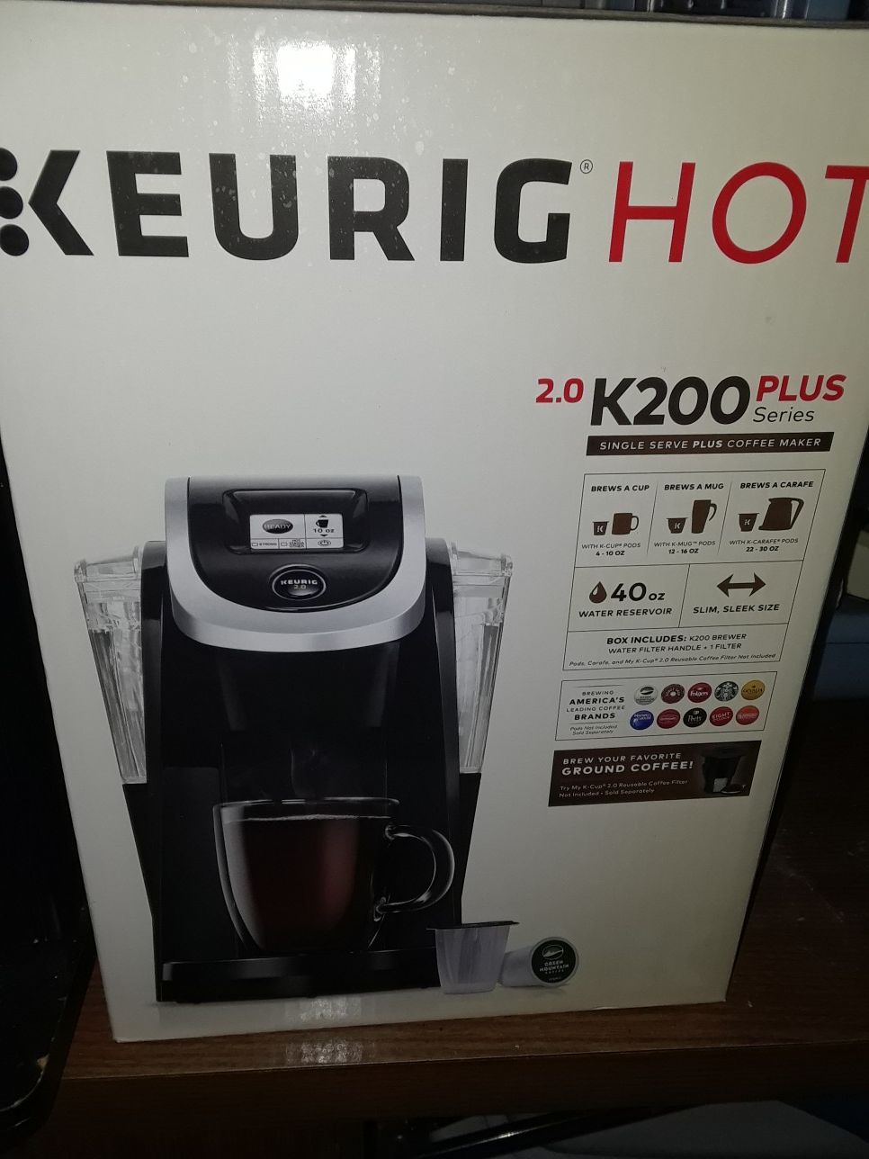Like new keurig 2.0 coffee maker