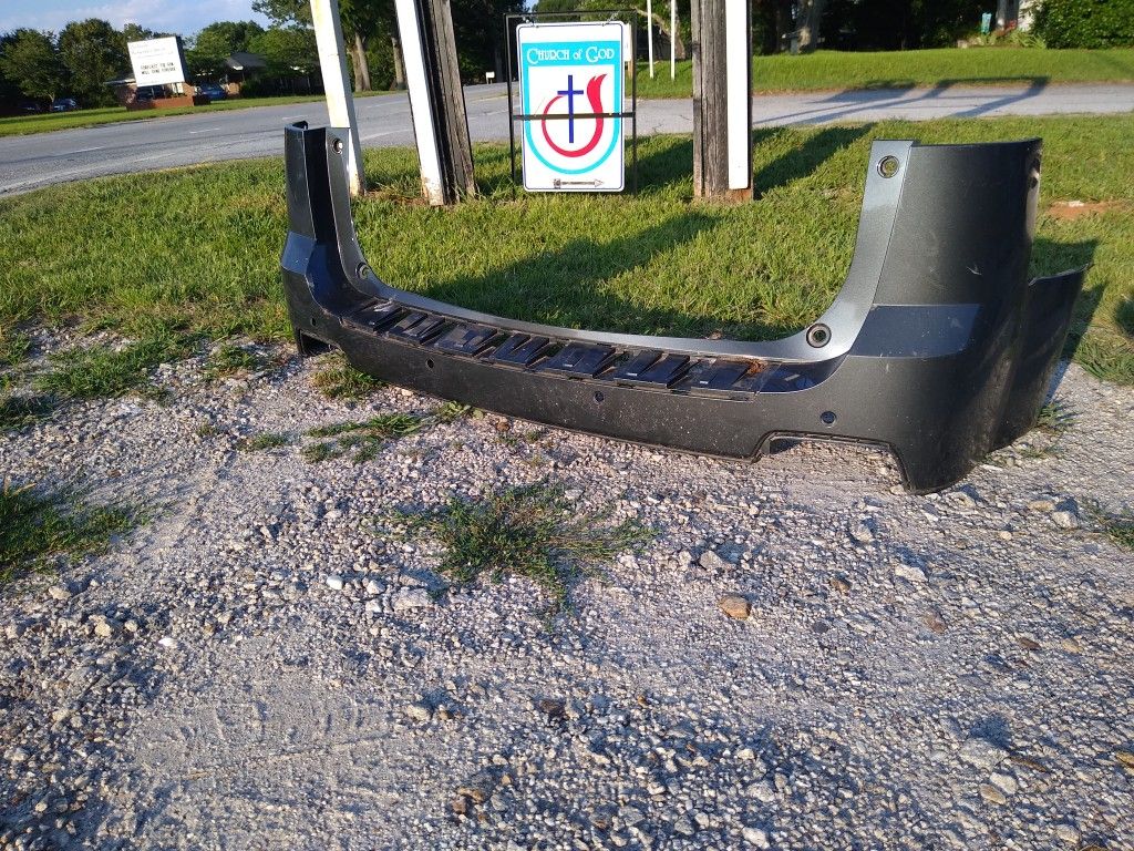Gm rear bumper