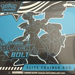 Pokémon Black Bolt elite Trainer Box