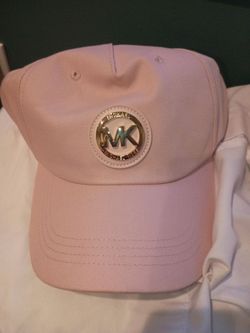 Pink NWT Authentic Michael Kors baseball cap