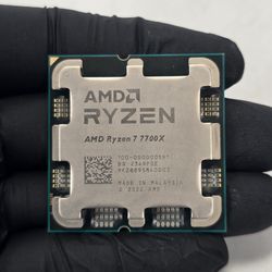 AMD Ryzen 7 7700X R7 7700X AM5 CPU Processor 4.5 GHz 8-Core 16-Thread 32MB 105W