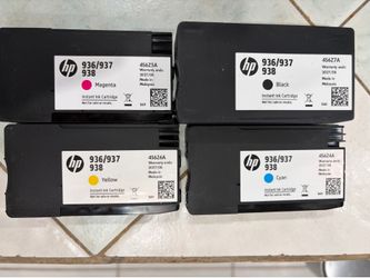 HP 936/937/938 Ink Cartridges Full Set