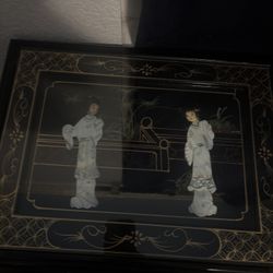 MID20th Century CHINOISERIE Nesting Table