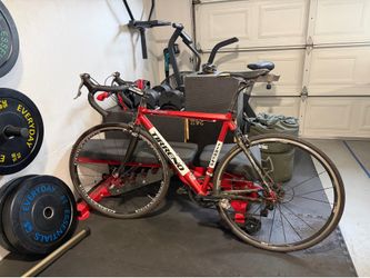 Tirreno carbón road bike w/ dura ace