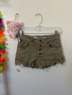 High rise shorts